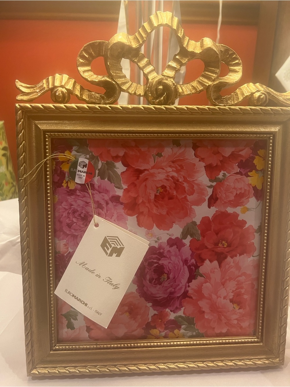 Euromarchi Made in Italy Picture Frame for 6 1/2 x 6 1/2 photo